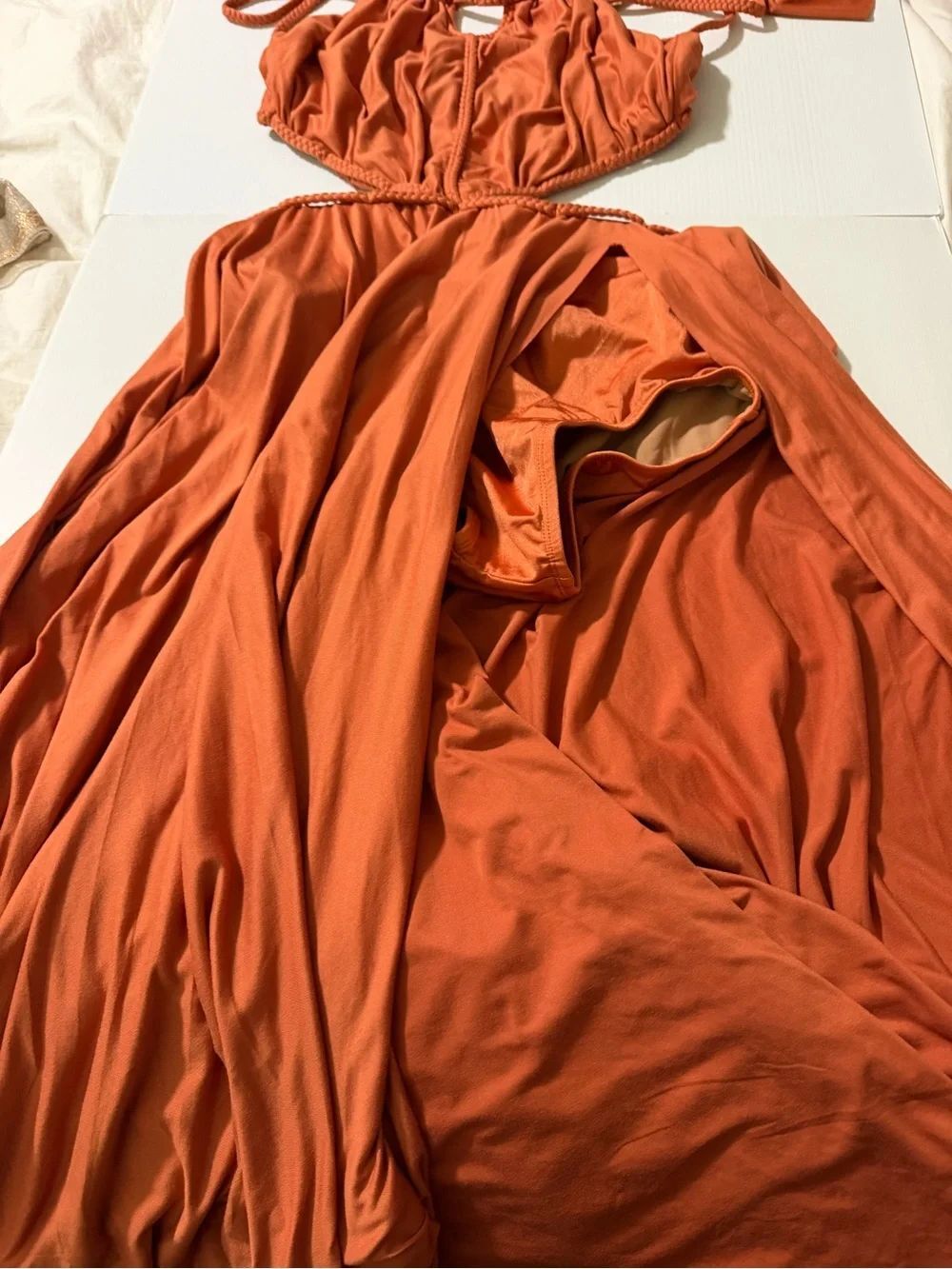 Revolution 10th House Dance Costume Rust contemporary lyrical Sidra TH26002 LA - Picture 7 of 15